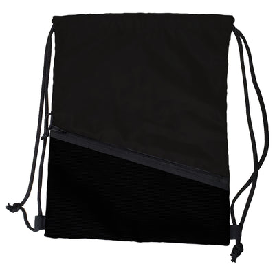 Plain Black Tilt Backsack - Logo Brands