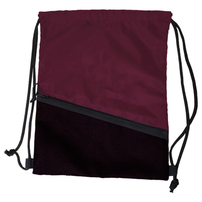 Plain Maroon Tilt Backsack - Logo Brands