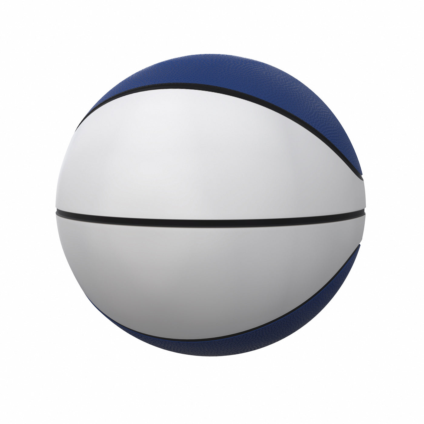 Plain Royal Full-Size Autograph Basketball