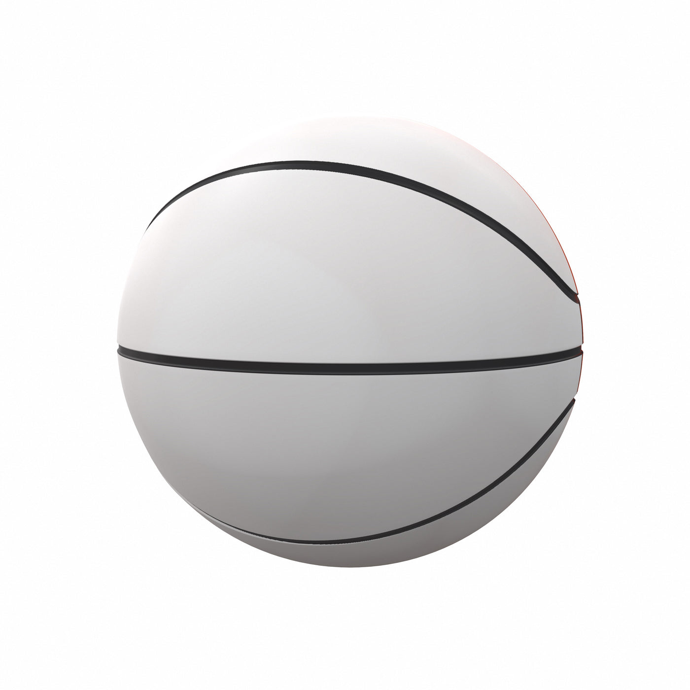 Plain Orange Mini Autograph Basketball - Logo Brands