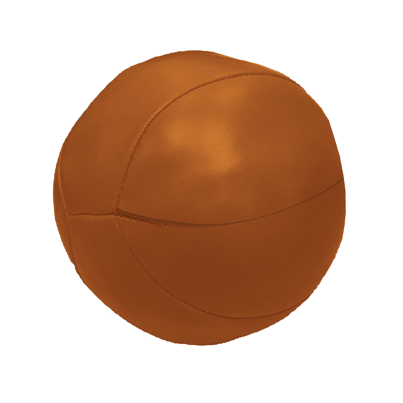 Plain Composite Brown Micro Plush Basketball