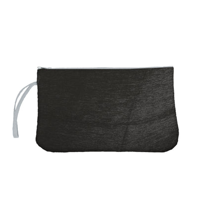 Plain Black Crosshatch Wristlet - Logo Brands