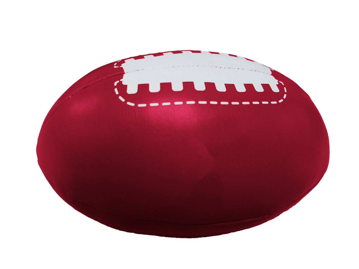 Plain Cardinal Plush Football - Logo Brands
