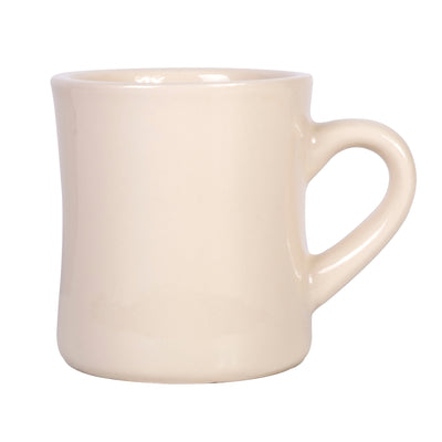 Plain White 12oz Diner Mug