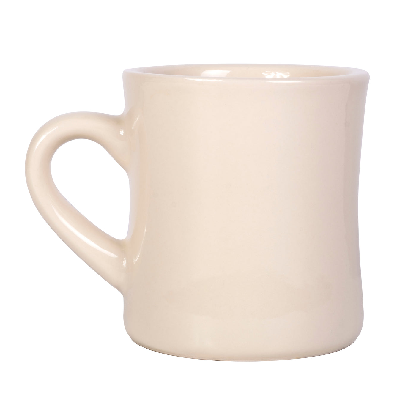 Plain White 12oz Diner Mug