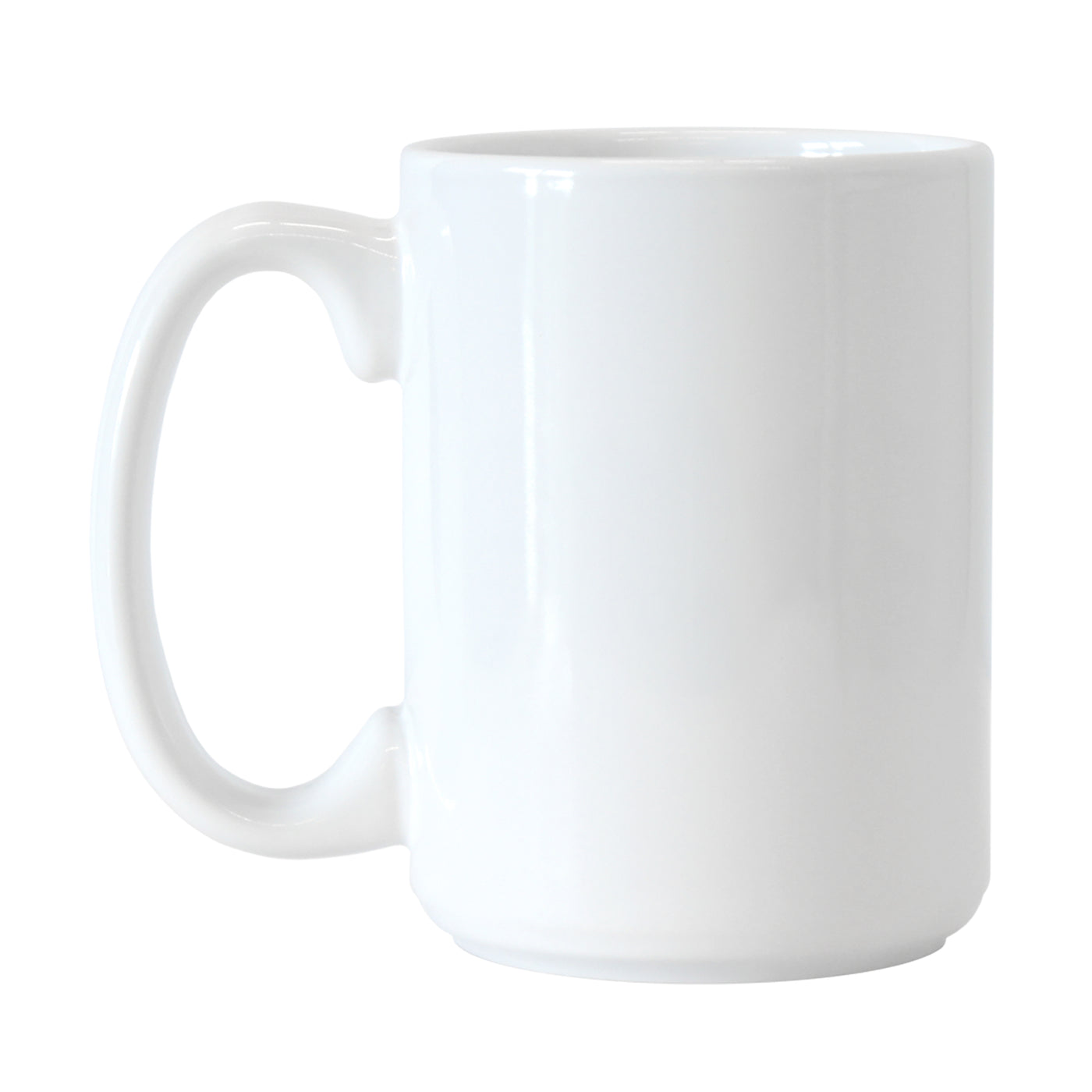 Plain White 15oz Ceramic Mug