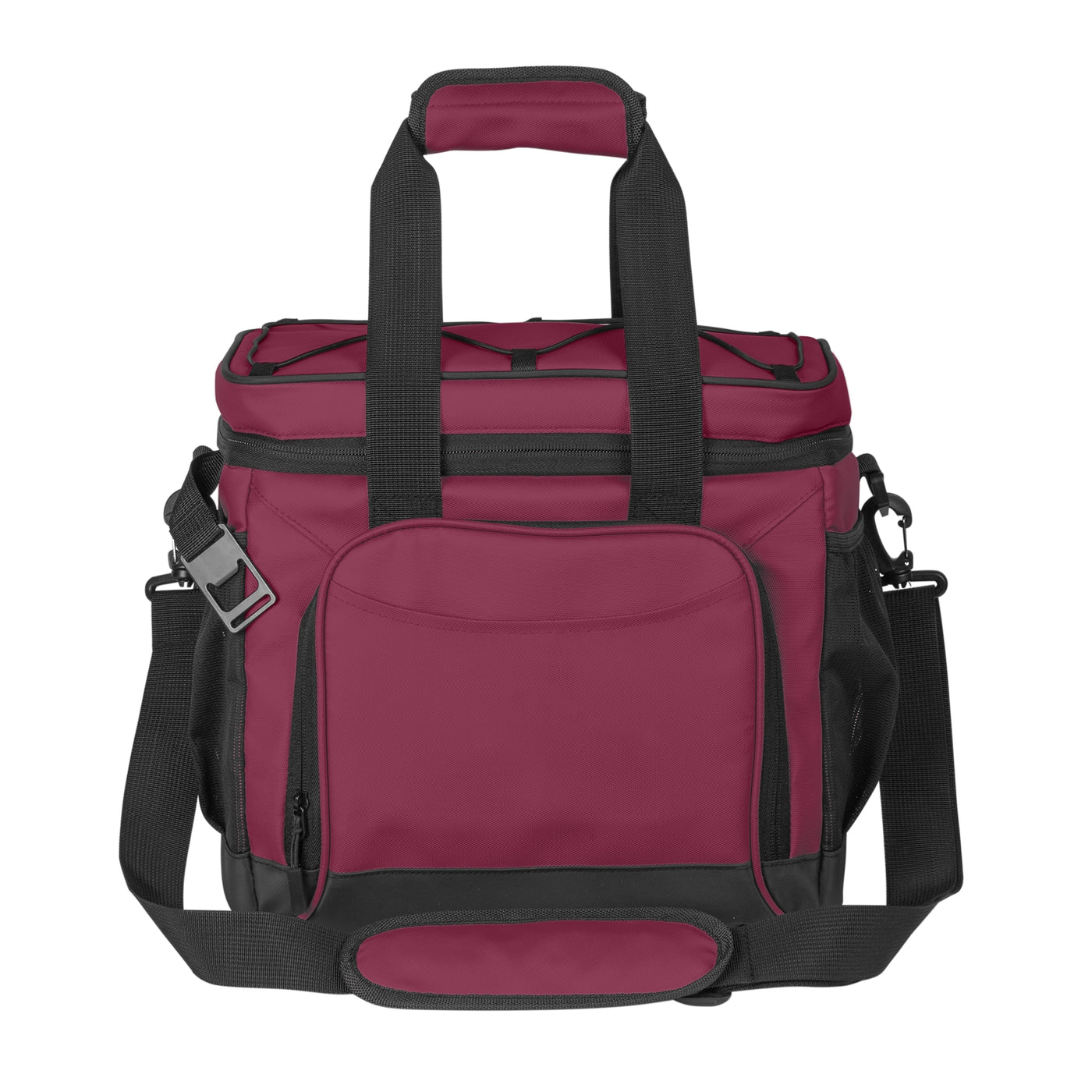 Plain Maroon 24 Can Flex Cooler