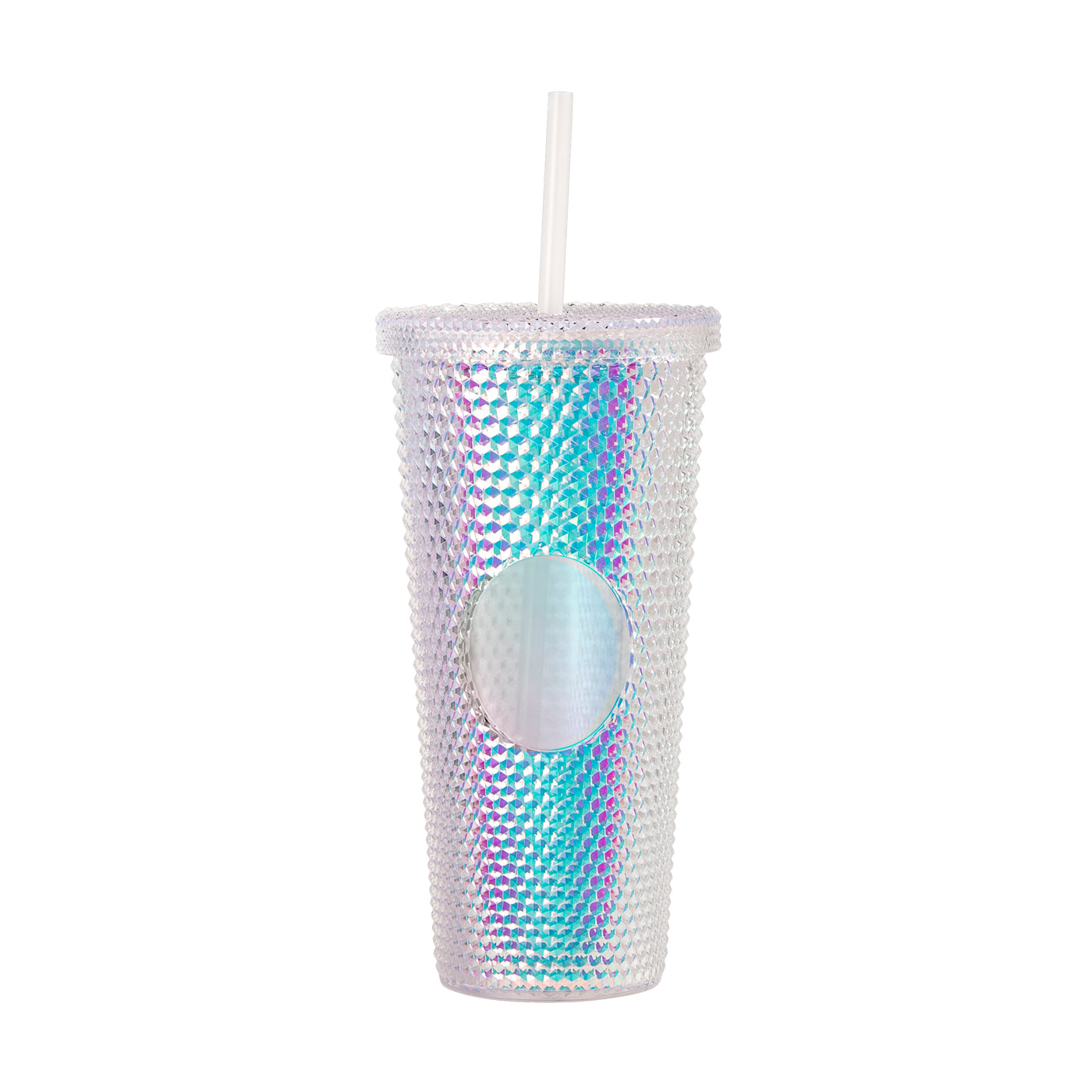 Plain 24oz Iridescent Studded Tumbler