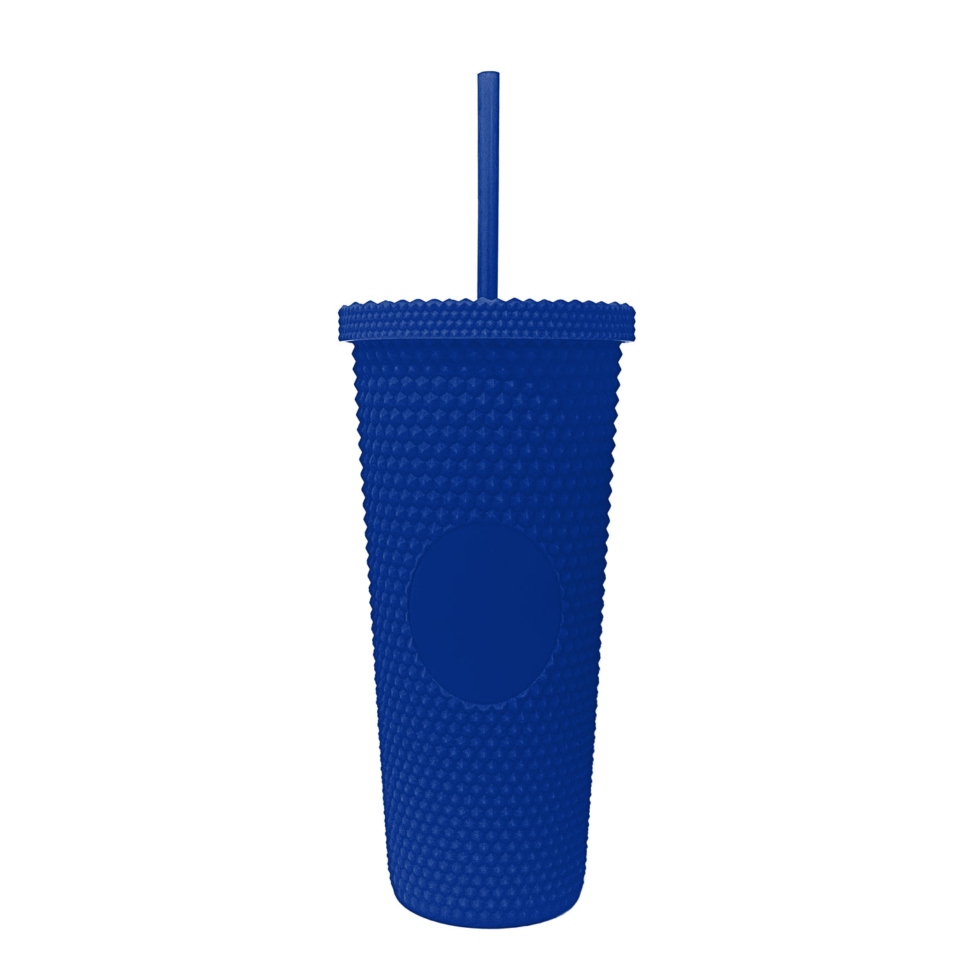 Plain Royal 24oz Studded Tumbler