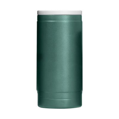 Plain Hunter 12oz Powder Coat Slim Can Coolie - Logo Brands