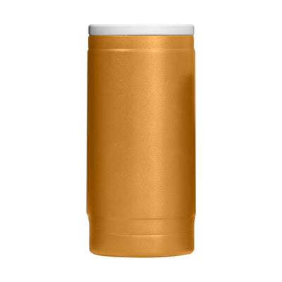 Plain 12oz Oak Powder Coat Slim Can Coolie - Logo Brands