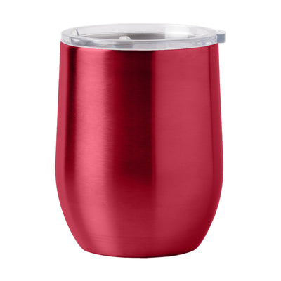 Plain Cardinal 16oz Stainless Curved Beverage - Logo Brands