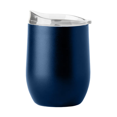 Plain Navy 16oz Powder Coat Curved Beverage - Logo Brands