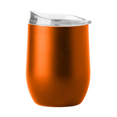 Plain Orange 16oz Powder Coat Curved Beverage - Logo Brands