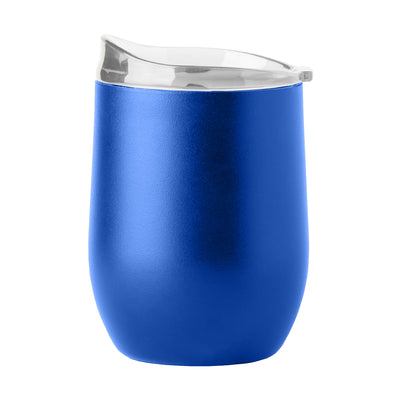 Plain Royal 16oz Powder Coat Curved Beverage - Logo Brands