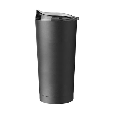 Plain Black 20oz Powder Coat Tumbler - Logo Brands