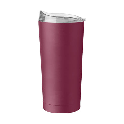 Plain Maroon 20oz Powder Coat Tumbler - Logo Brands