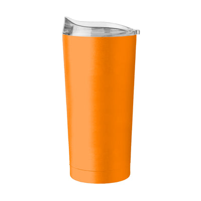 Plain Tangerine 20oz Powder Coat Tumbler - Logo Brands