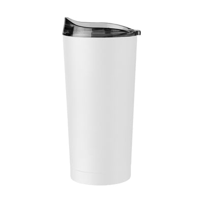 Plain White 20oz Powder Coat Tumbler - Logo Brands