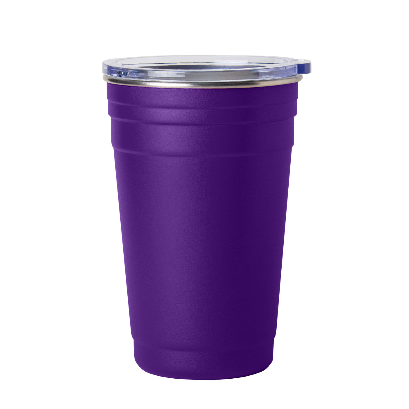 Plain Purple 22oz Stainless Cup