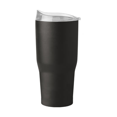 Plain Black 30oz Powder Coat Tumbler - Logo Brands