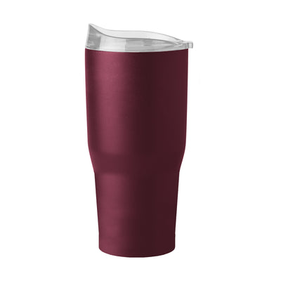 Plain Maroon 30oz Powder Coat Tumbler - Logo Brands