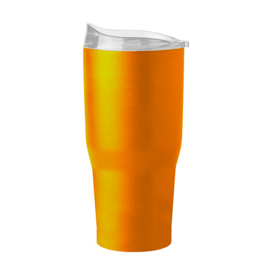 Plain Tangerine 30oz Powder Coat Tumbler - Logo Brands