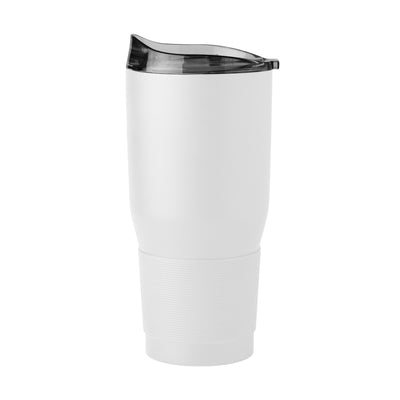 Plain White 30oz Powder Coat Tumbler - Logo Brands