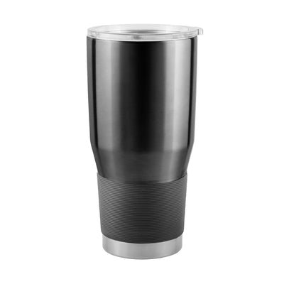 Plain Black 30oz Stainless Tumbler - Logo Brands
