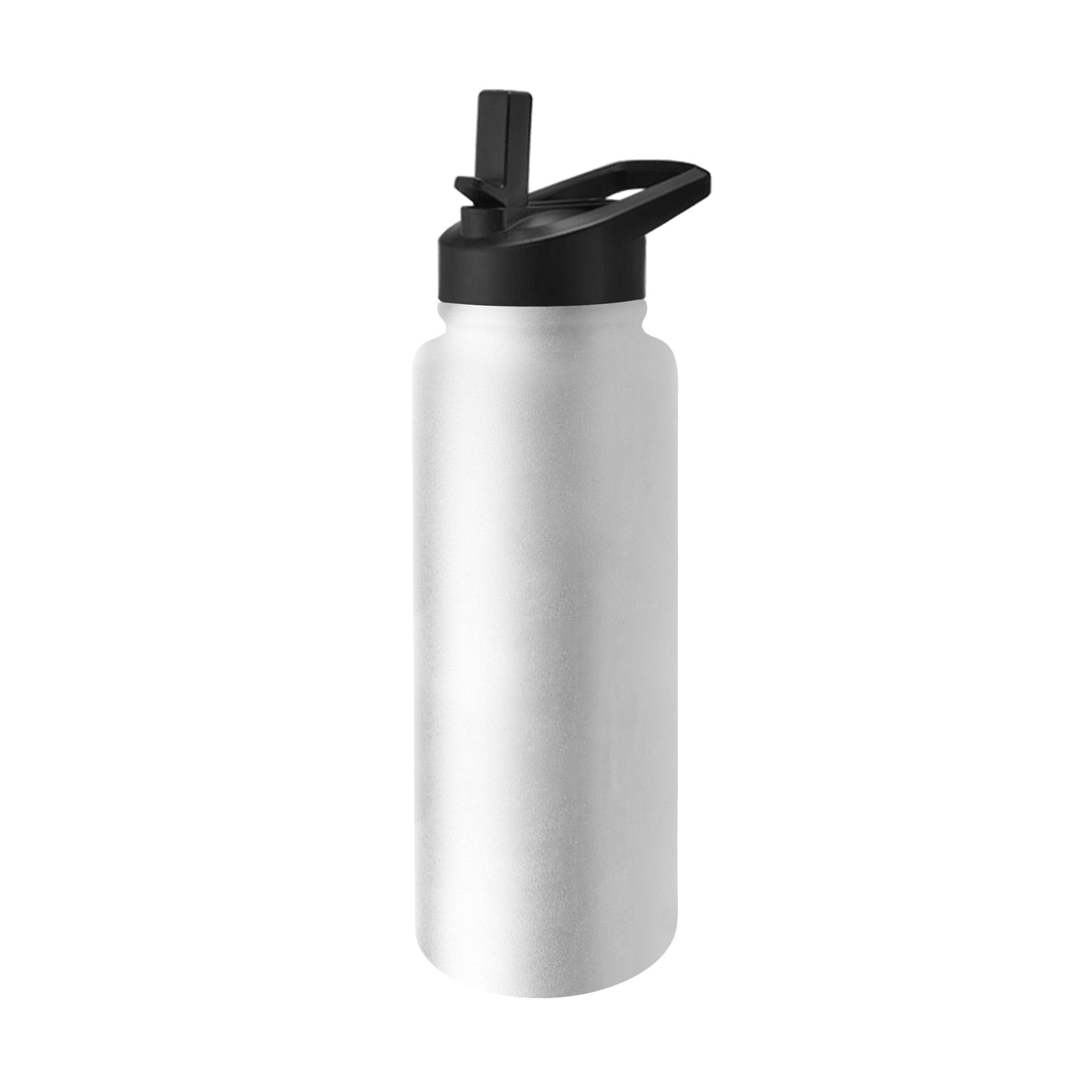 Plain Non Branded White 34oz Quencher Bottle