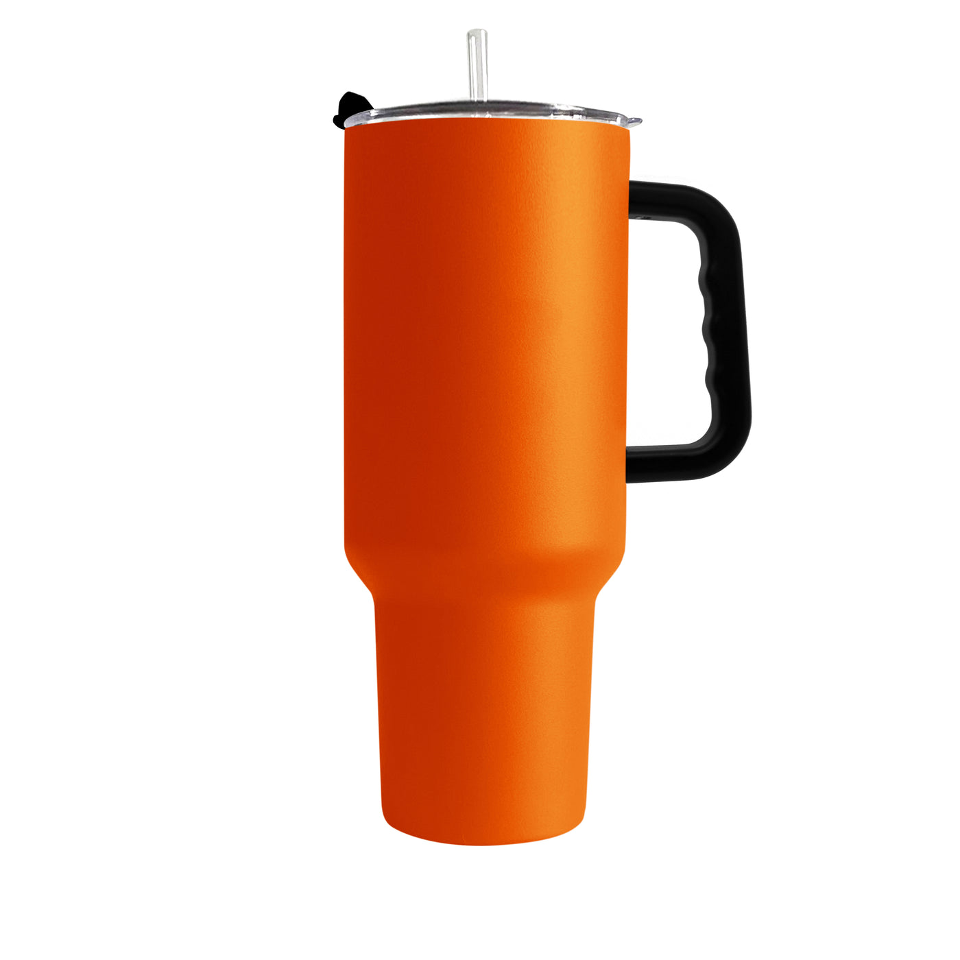 Plain Orange 40oz Powder Coat Tumbler