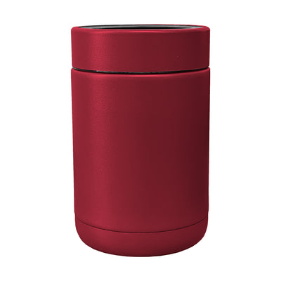 Plain Garnet Powder Coat Coolie - Logo Brands