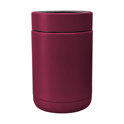 Plain Maroon Powder Coat Coolie - Logo Brands