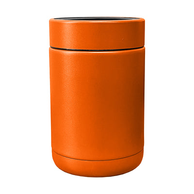 Plain Orange Powder Coat Coolie - Logo Brands