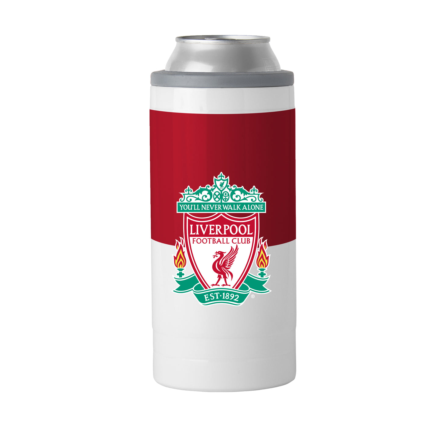 Liverpool 12oz Colorblock Slim Can Coolie