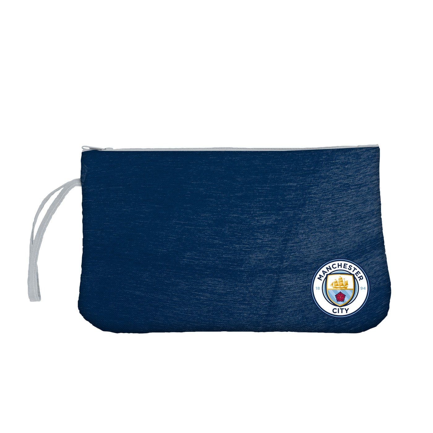 Manchester City F.C. Navy Crosshatch Wristlet