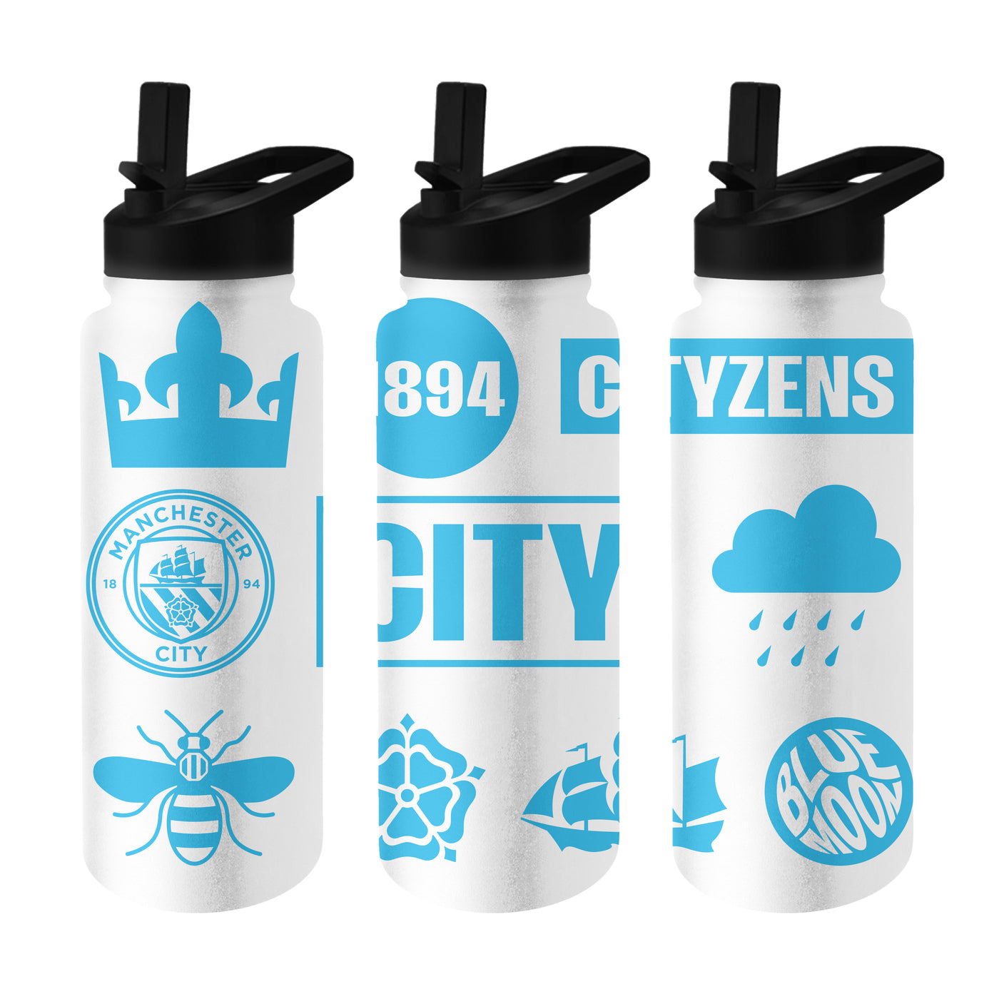 Manchester City F.C. 34oz Native Quencher Bottle