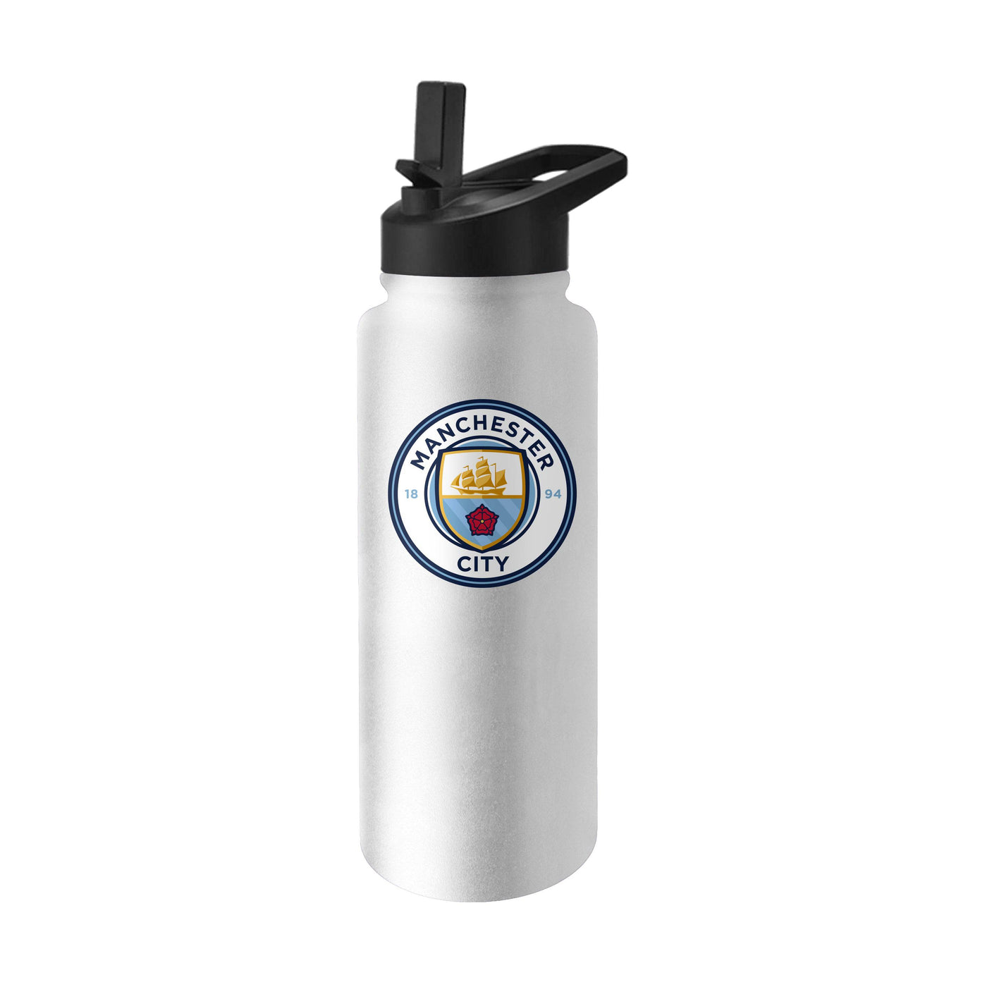 Manchester City F.C. 34oz Logo Quencher Bottle