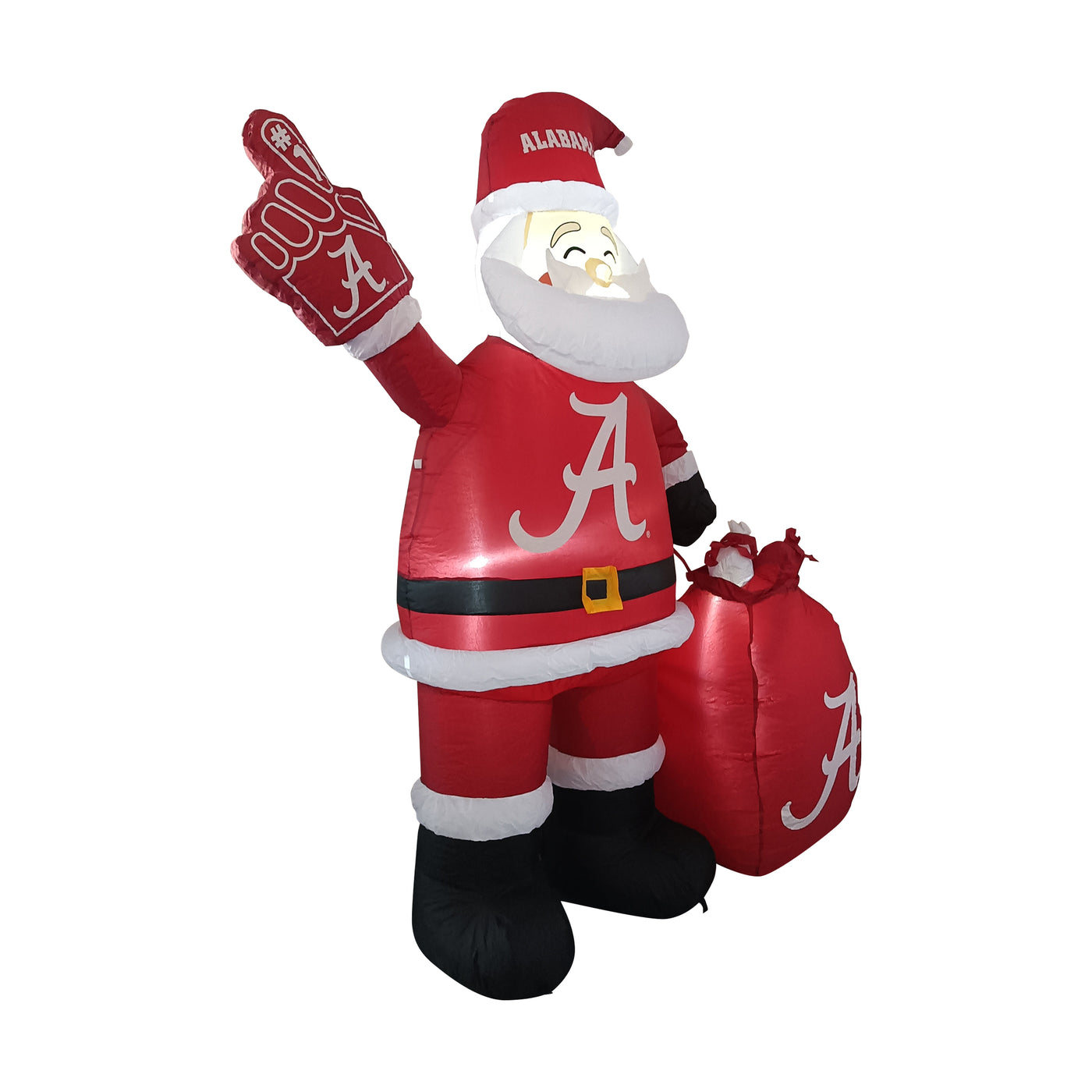 Alabama Santa Claus Yard Inflatable - Logo Brands