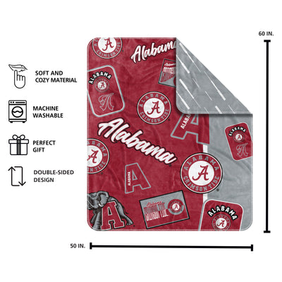 Alabama Dream Weave Throw 50x60