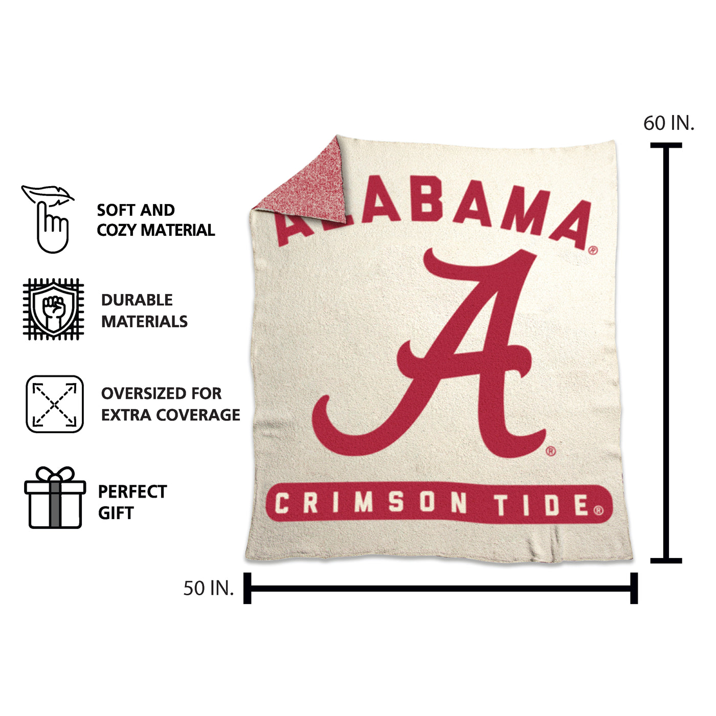 Alabama Prime Luxe Dreams Throw