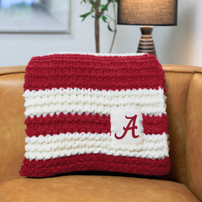 Alabama Cable Knit Throw 50x60