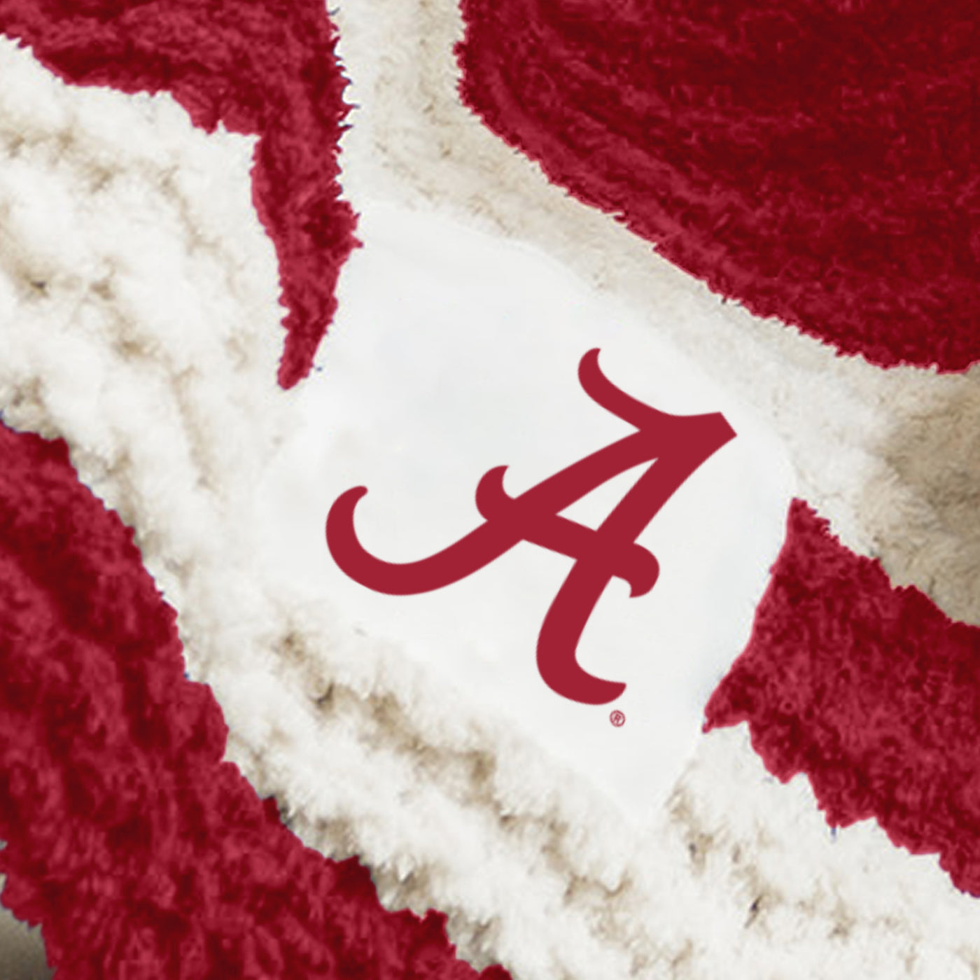 Alabama Cable Knit Throw 50x60