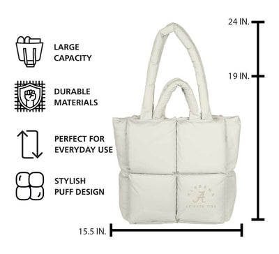 Alabama Puff Tote