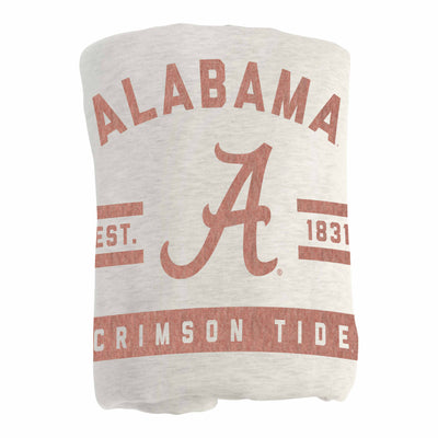 Alabama Oatmeal Sweatshirt Blanket - Logo Brands