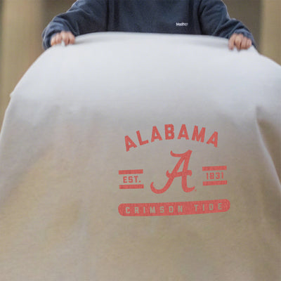 Alabama Oatmeal Sweatshirt Blanket