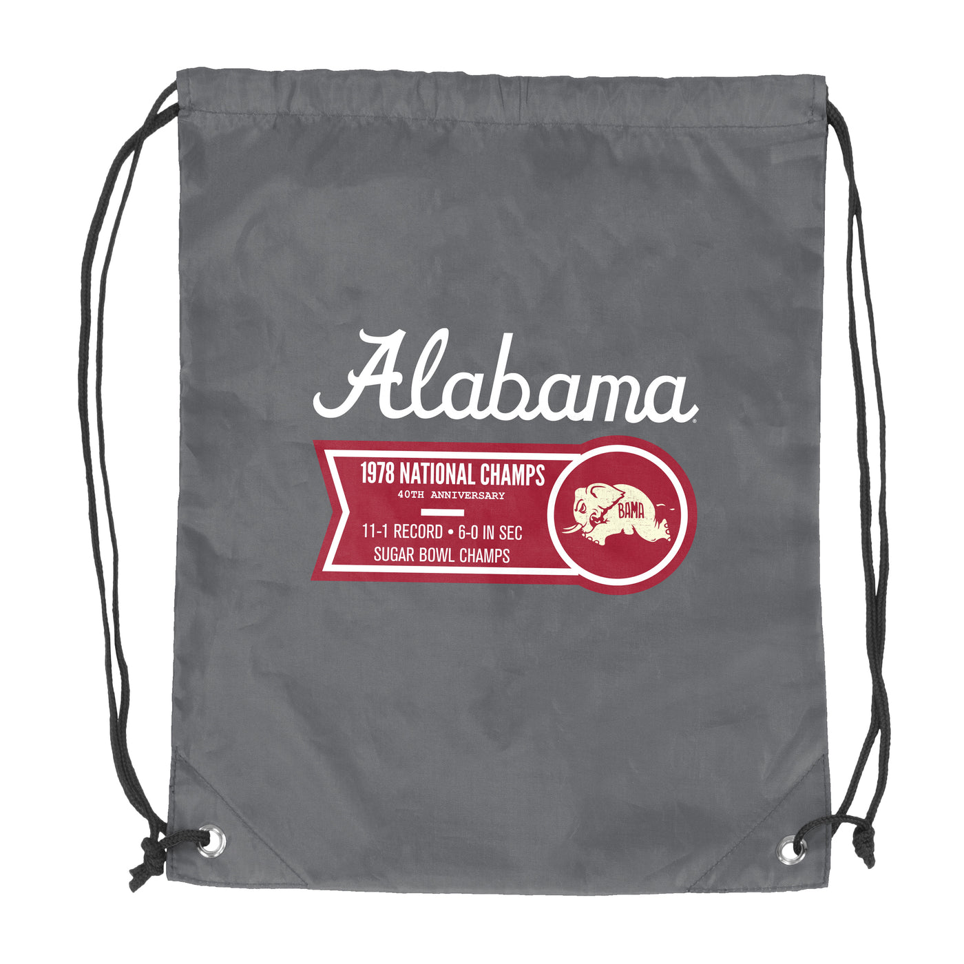 Alabama 40th Anniversary Record Logo Cruise Backsack