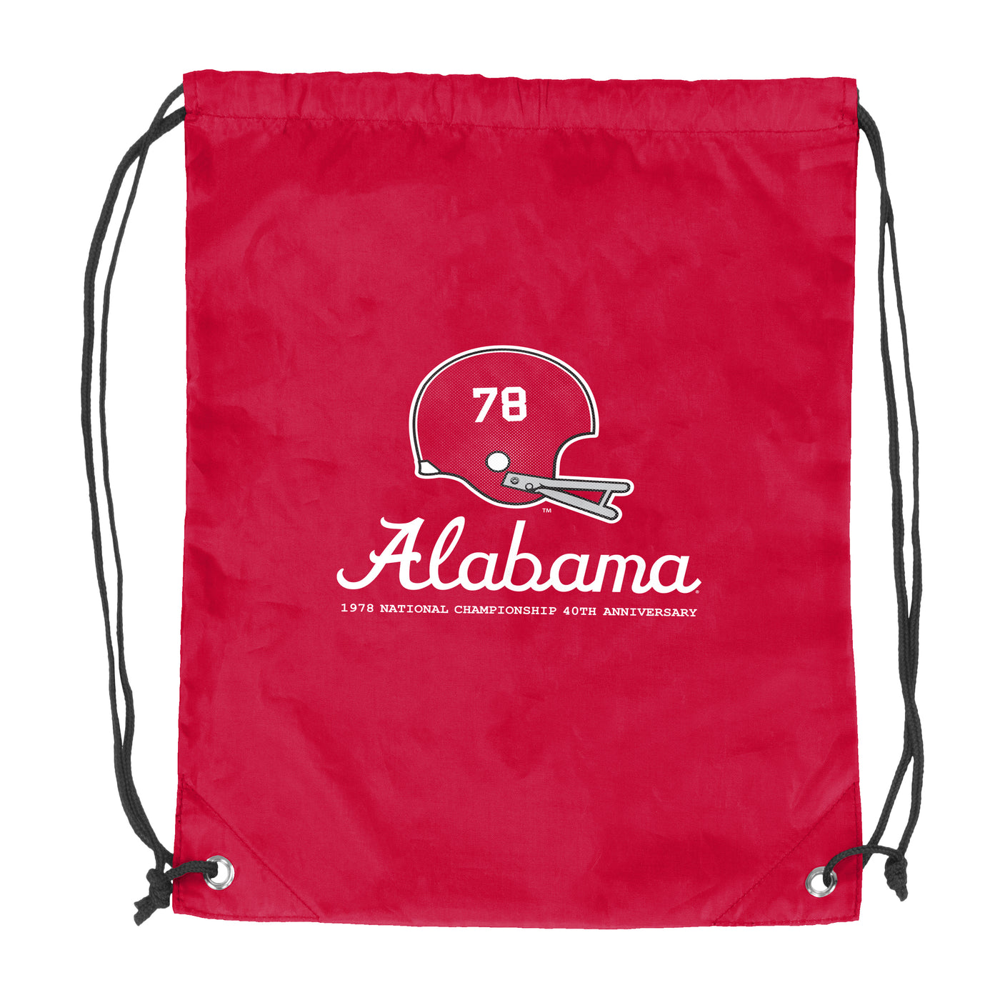 Alabama 40th Anniversary Helmet Logo Cruise Backsack