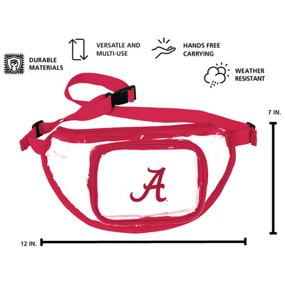 Alabama Clear Fanny Pack