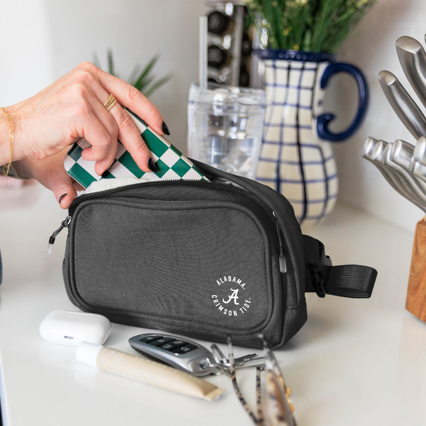 Alabama Black Everyday Belt Bag
